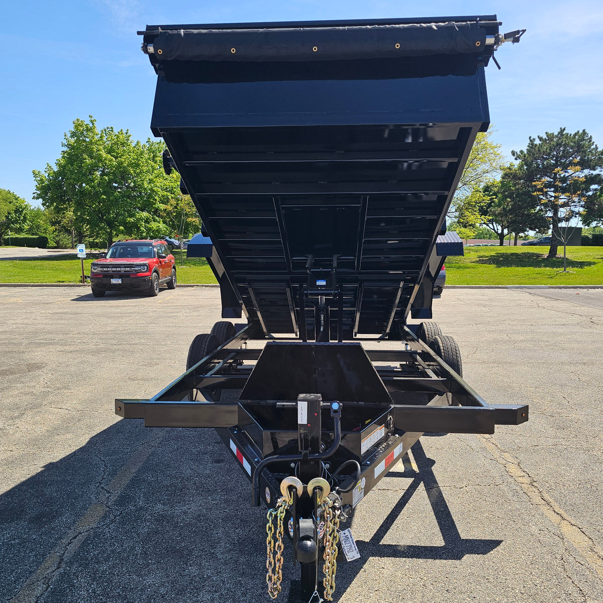 Midsota NDT8214-BP-154 14 ft. Nova Dump Bed Trailer