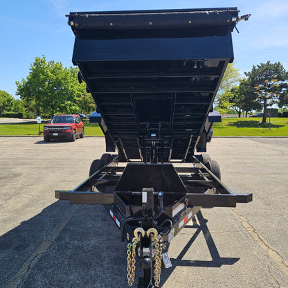 Midsota NDT8214-BP-154 14 ft. Nova Dump Bed Trailer