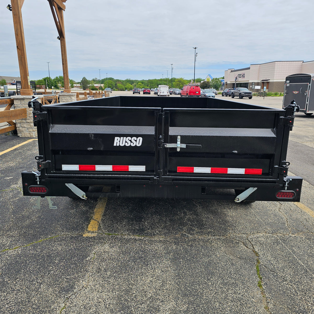 Midsota NDT8214-BP-154 14 ft. Nova Dump Bed Trailer