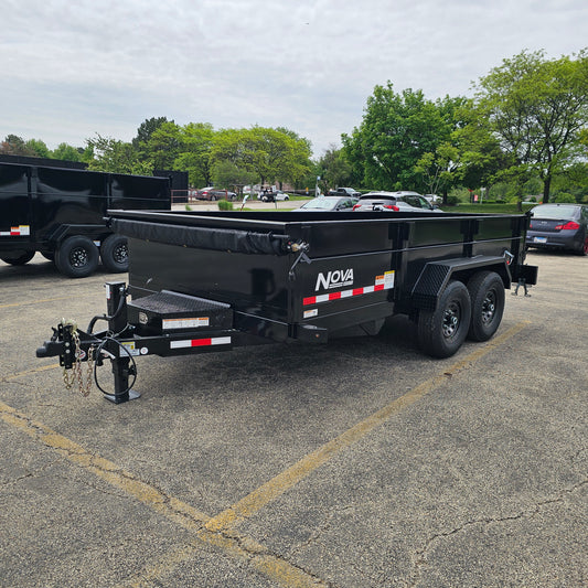 Midsota NDT8214-BP-154 14 ft. Nova Dump Bed Trailer