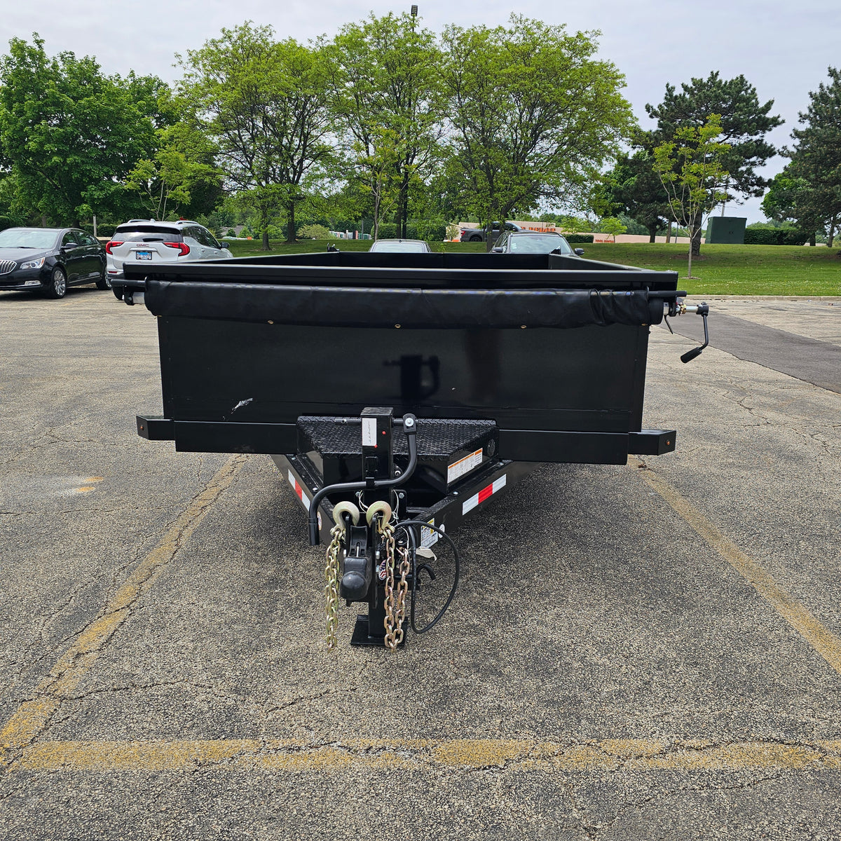 Midsota NDT8214-BP-154 14 ft. Nova Dump Bed Trailer