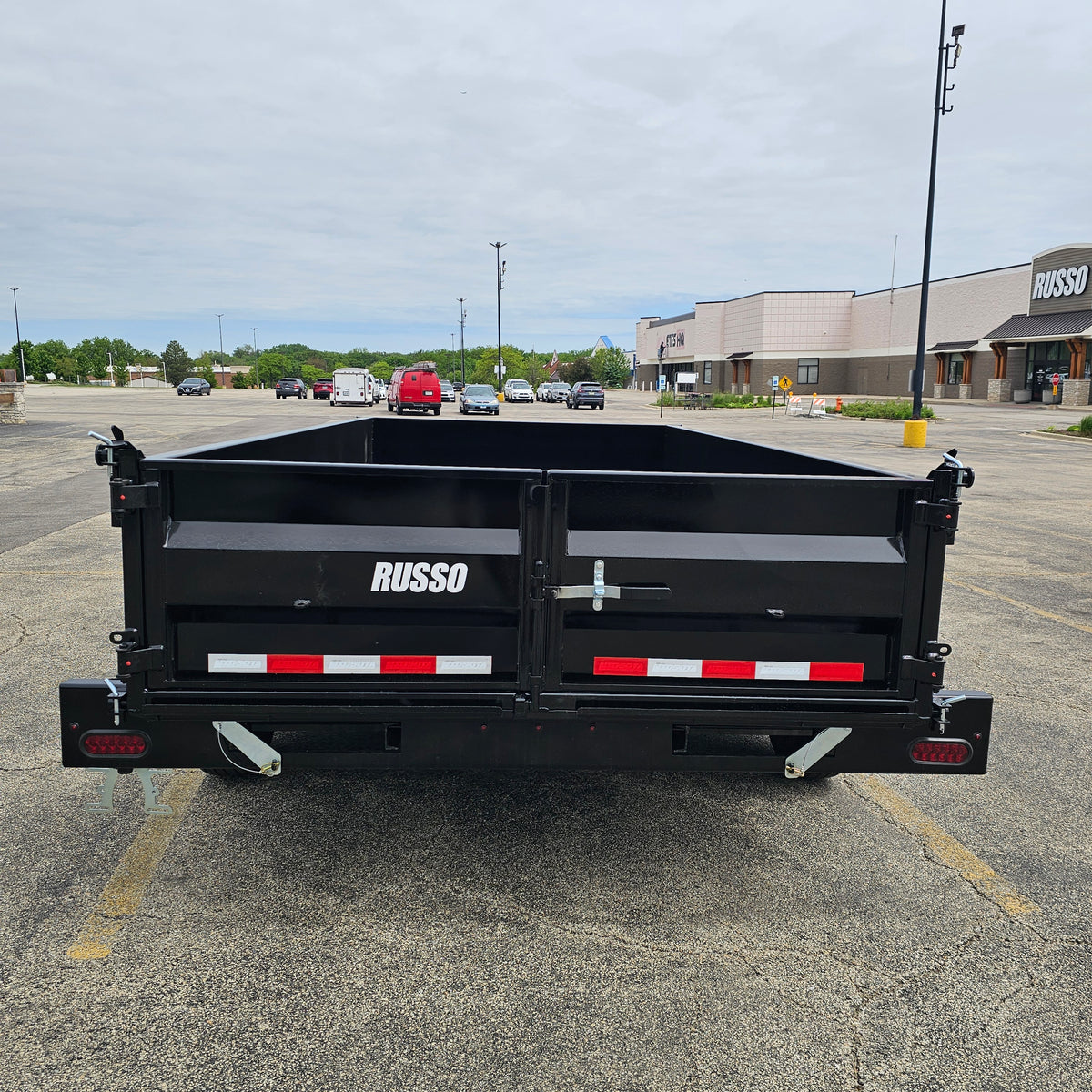 Midsota NDT8214-BP-154 14 ft. Nova Dump Bed Trailer