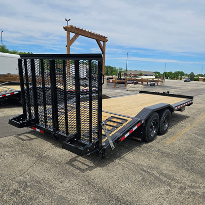 Midsota NSTWB20-BP-176 20 ft. Skid Steer Wide Body Trailer