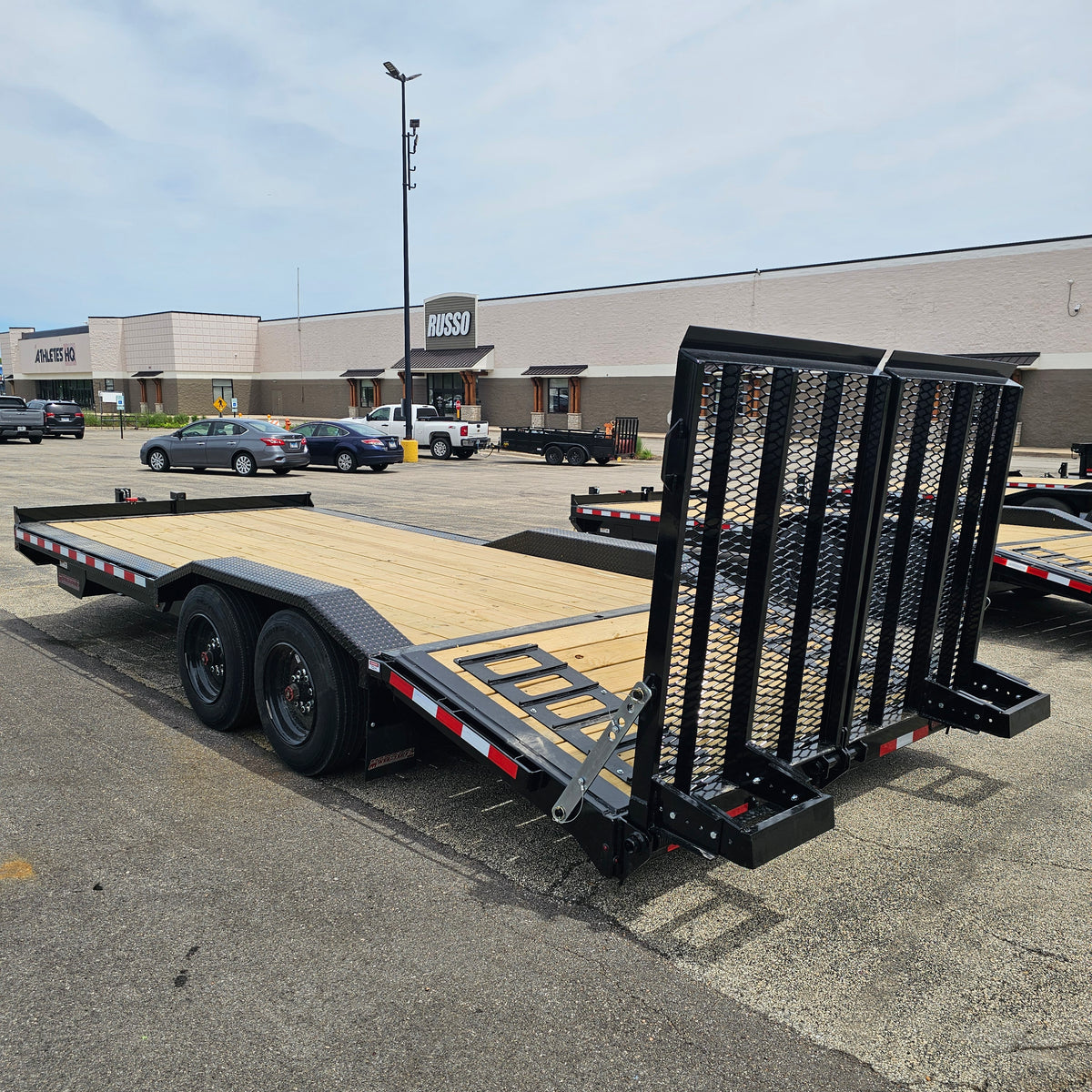 Midsota NSTWB20-BP-176 20 ft. Skid Steer Wide Body Trailer