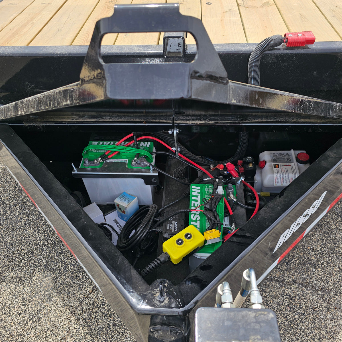 Midsota NSTWB20-BP-176 20 ft. Skid Steer Wide Body Trailer