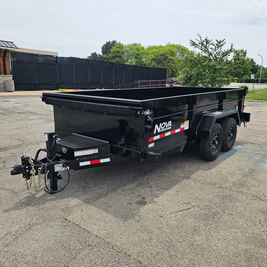 Midsota NDT8214-BP-154 14 ft. Nova Dump Bed Trailer