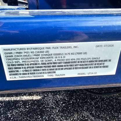 Air-Tow Trailers 14 ft. Utility Trailer
