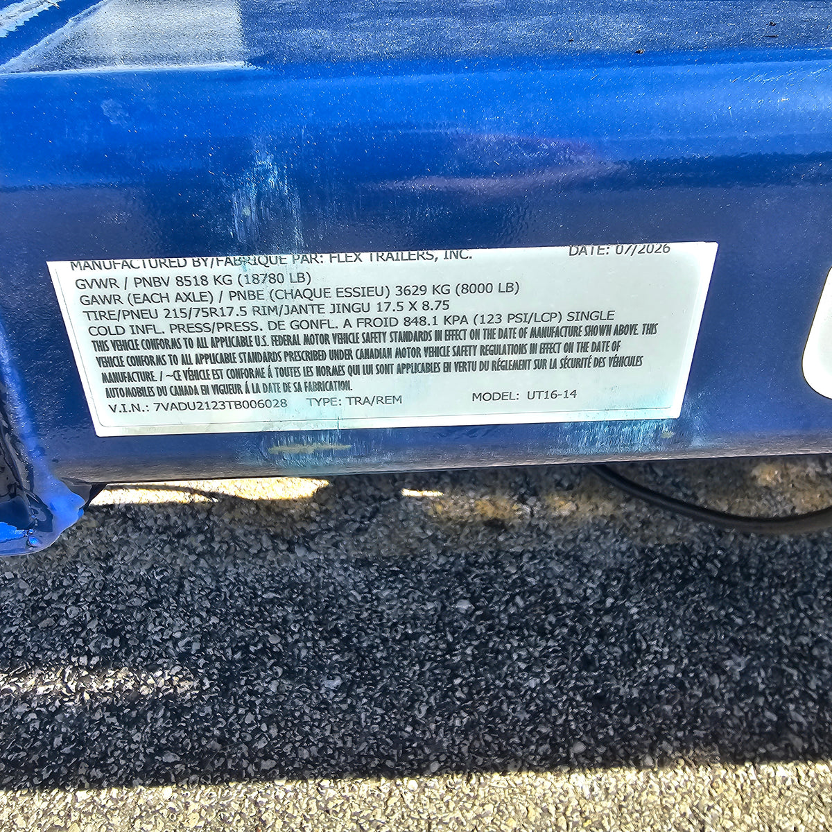 Air-Tow Trailers 16 ft. Utility Trailer