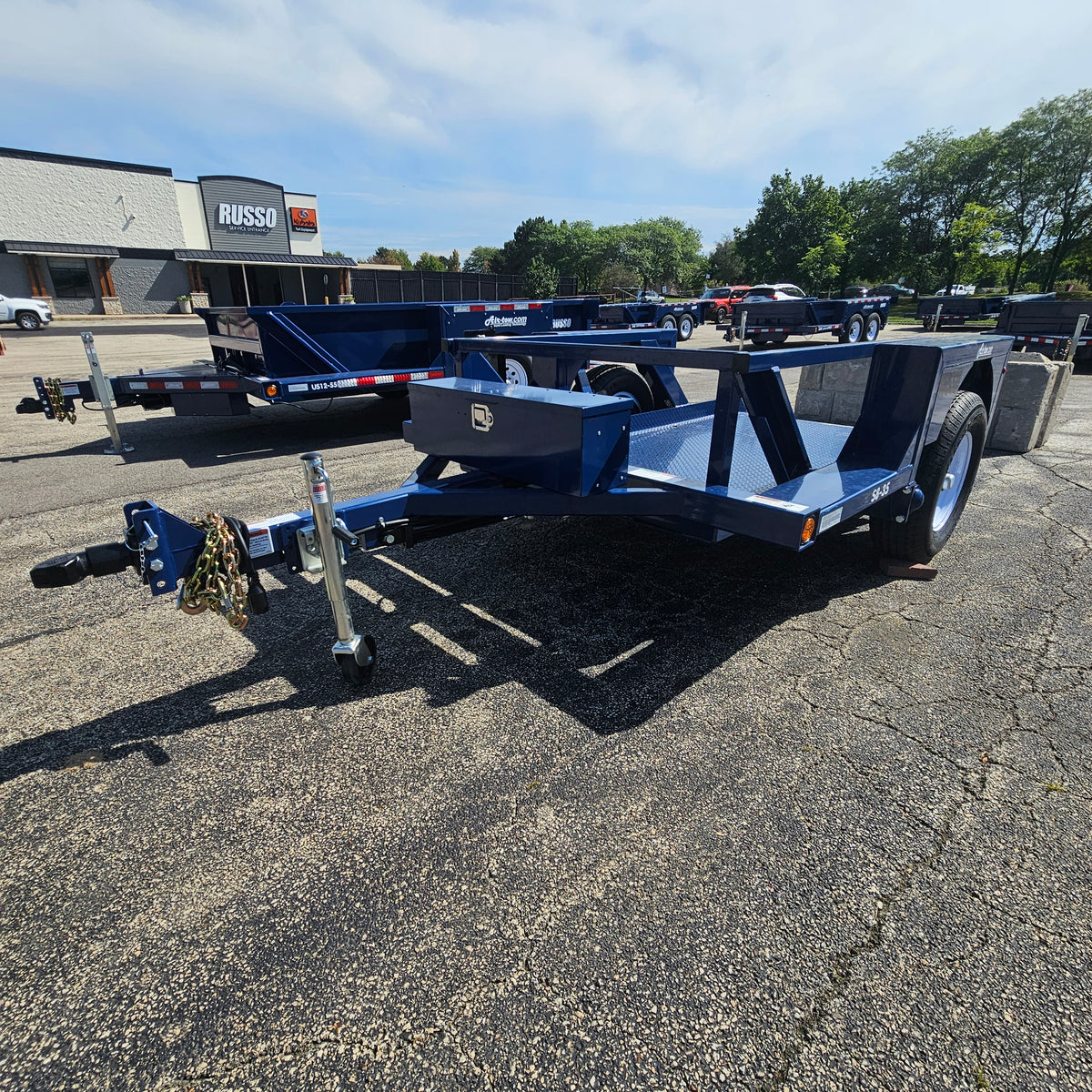 Air-Tow Trailers 4 ft. Utility Trailer