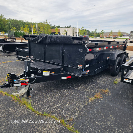 2024 H&H Trailer H8314DBW-B-140 14 ft. Industrial Dump Trailer