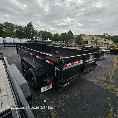 2024 - H&H Trailer H8314DBW-B-140 14Ft. Industrial Dump Trailer