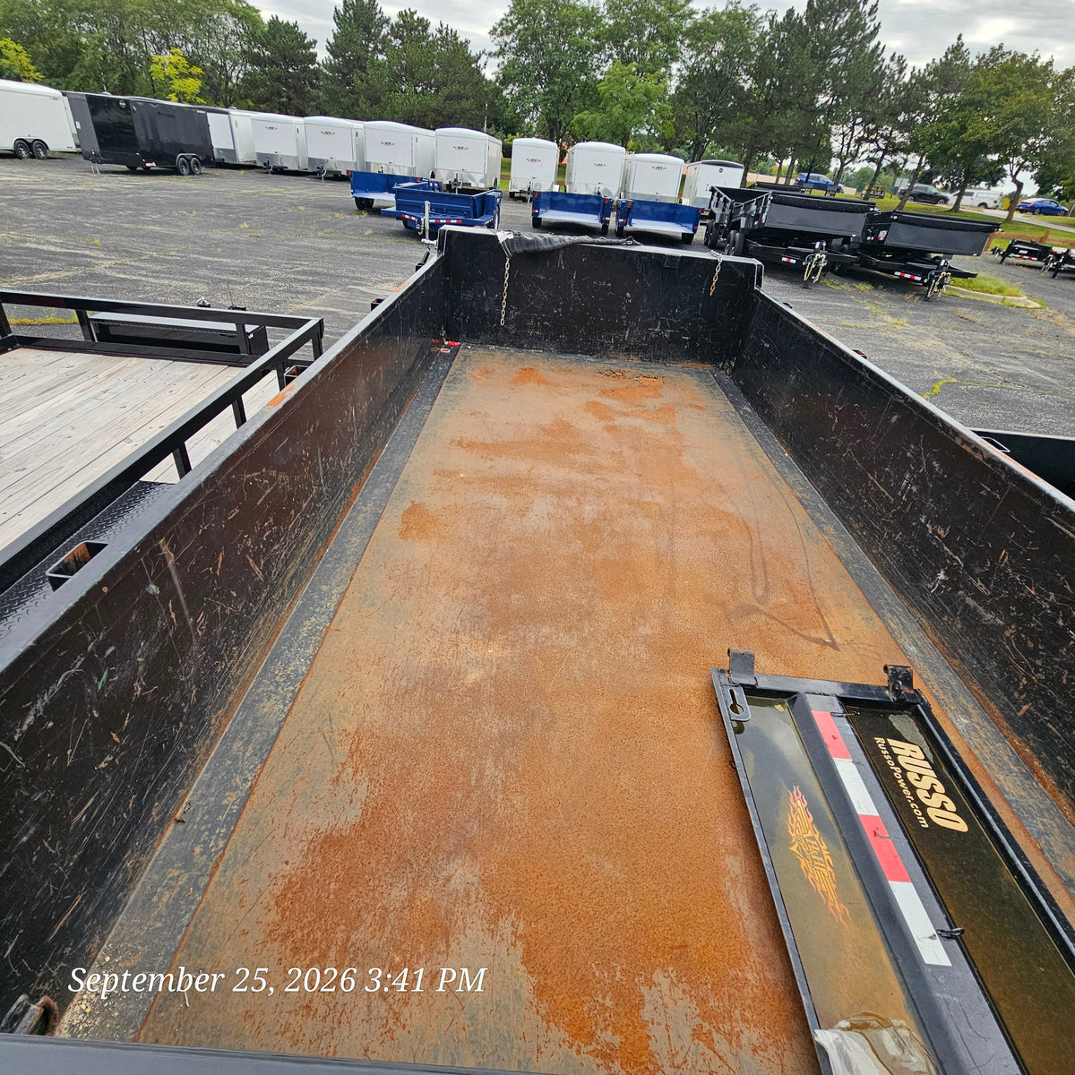 2024 - H&H Trailer H8314DBW-B-140 14Ft. Industrial Dump Trailer