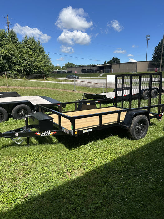 Remolque utilitario de acero H&H Trailers H7610RS-030 de 10 pies