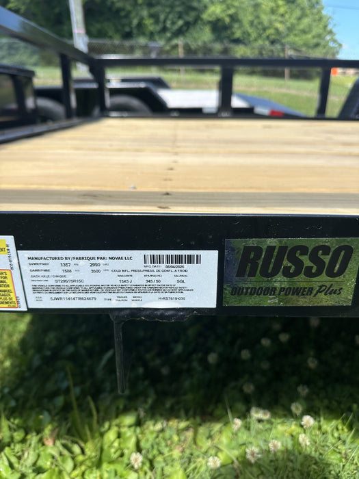 Remolque utilitario de acero H&H Trailers H7610RS-030 de 10 pies