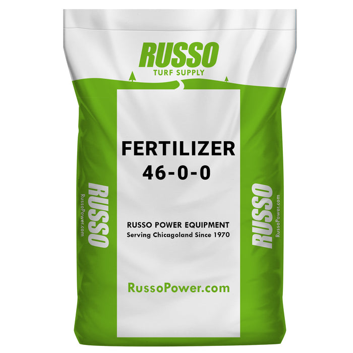 Russo 46-0-0 Fertilizante de urea granular - Azul 50 LB