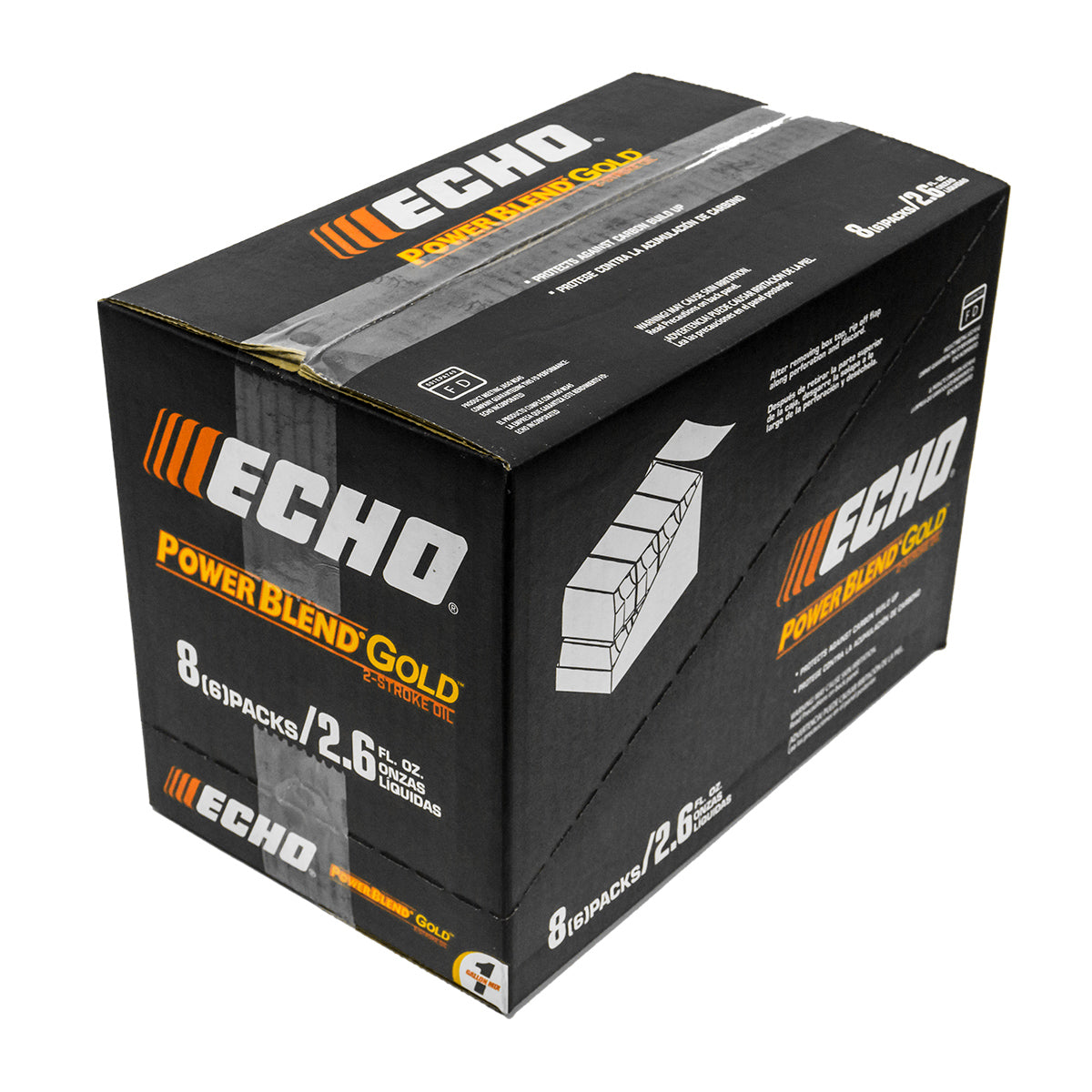 48PK Echo 6450001G PowerBlend Gold 2-Cycle Oil 2.6 Oz.