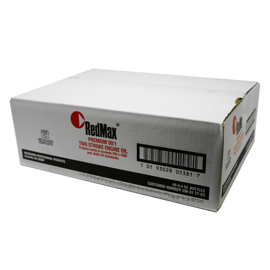 48PK RedMax 598817703 MaxPro 2-Cycle Oil 2.5 Gallon Mix 6.4 Oz.