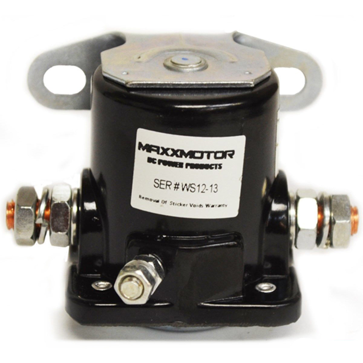 MaxxMotor 57303 Grounded Solenoid 12V 3-Post