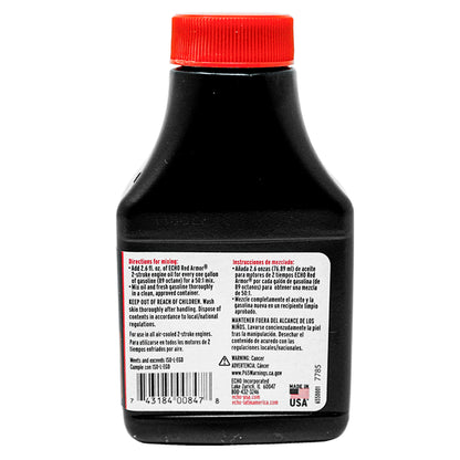 Echo 6550001 Red Armor Aceite de 2 tiempos mixto de 1 galón, 2,6 oz.