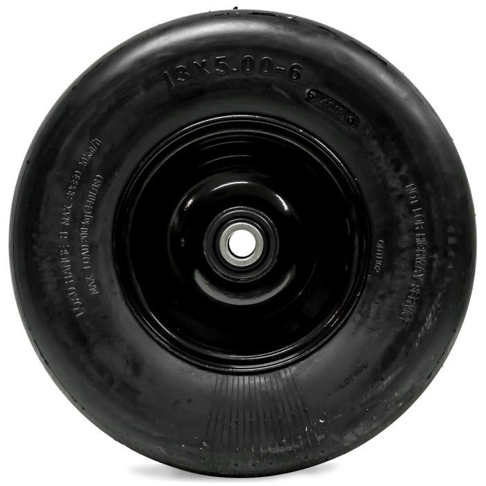 Flat Free Puncture Proof Wheel Assembly 13X5.00-6 Black