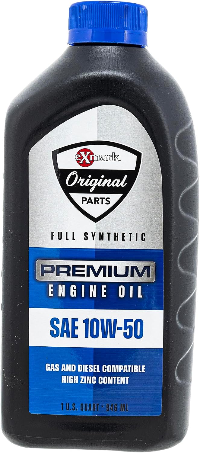 Exmark 135-2568 Aceite Premium para 4 Ciclos 10W-50 de 1 Cuarto de Galón.