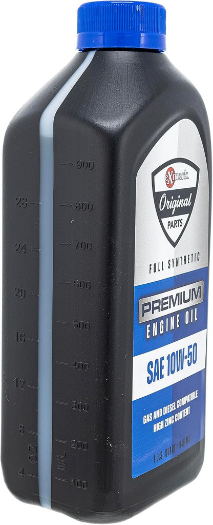 Exmark 135-2568 Aceite Premium para 4 Ciclos 10W-50 de 1 Cuarto de Galón.
