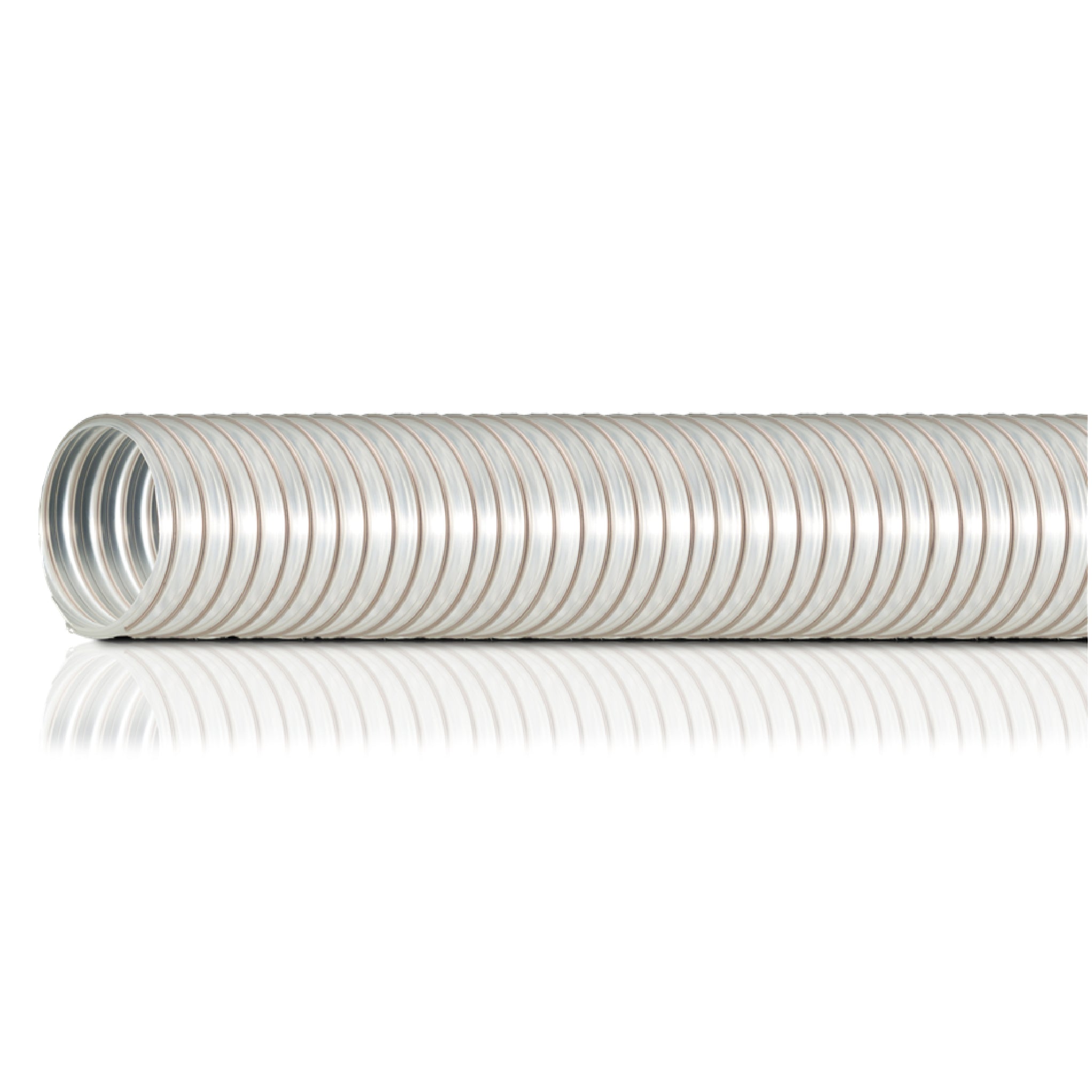 Vacuum Hose Clear Urethane 6-inch ID Per Foot — Russo Power Equipment