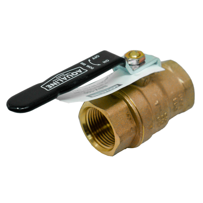 Aqualine BBV-100 1-inch Brass Ball Valve