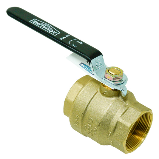 Válvula de bola de latón de 2 pulgadas Aqualine BBV-200