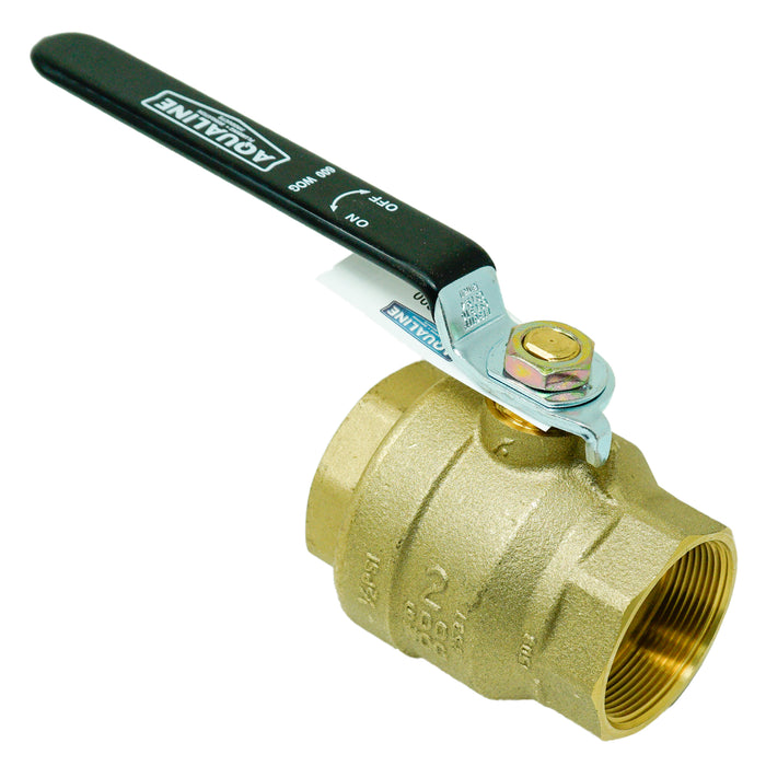 Aqualine BBV-200 2-inch Brass Ball Valve