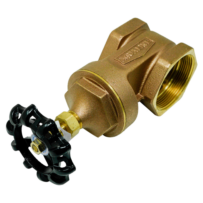 Aqualine BGV-300 3-inch Brass Gate Valve with Wheel Handle 200 WOG