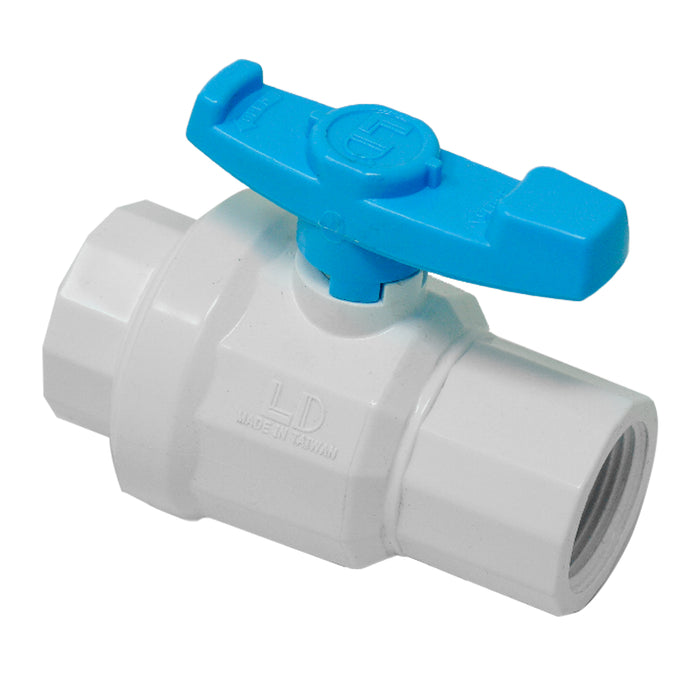 Aqualine PBV-100 1-inch Plastic PVC Ball Valve with threads