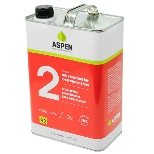 Aspen 2 Combustible para motores de 2 tiempos sin etanol, 1 galón