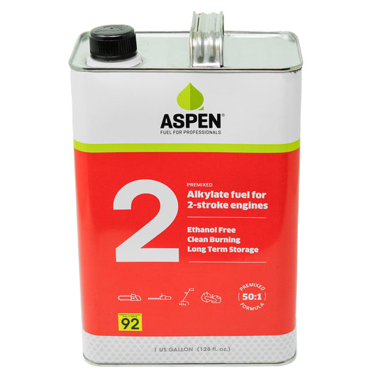 Aspen 2 Combustible para motores de 2 tiempos sin etanol, 1 galón