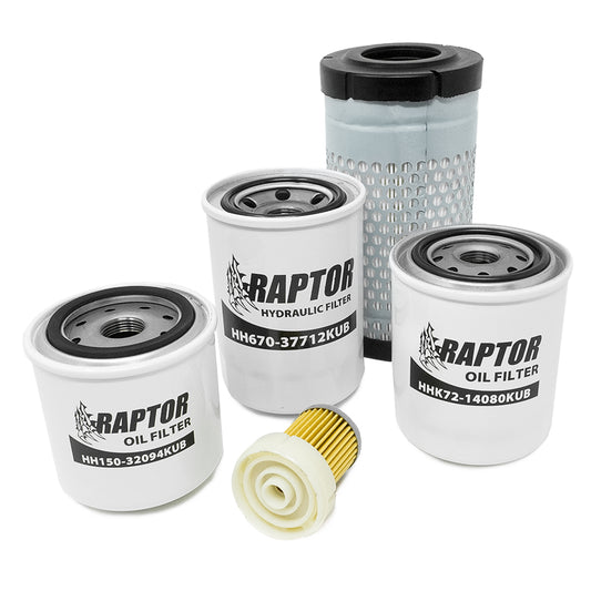 Kit de filtro Raptor para tractores Kubota B26 B7500 B7510 B7610 B2410 D HST