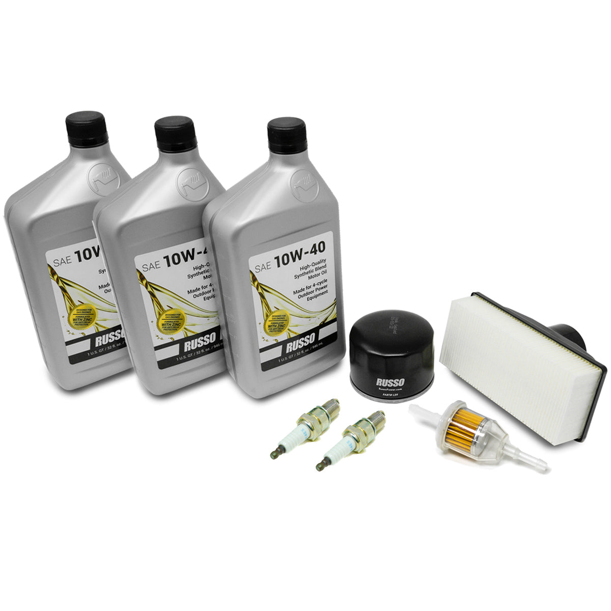 Kit de afinación 10W-40 para motor Kawasaki FR541V FR600V 99969-6343 99969-6296