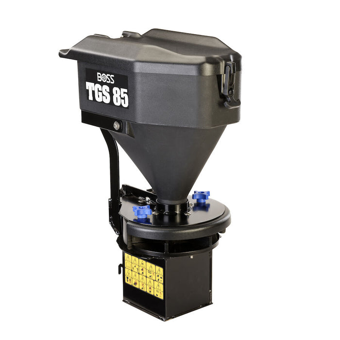 Boss Mag Rator BOSS SR MAG TGS85 Rear-Mounted Poly Broadcast Spreader — Russo Power ...