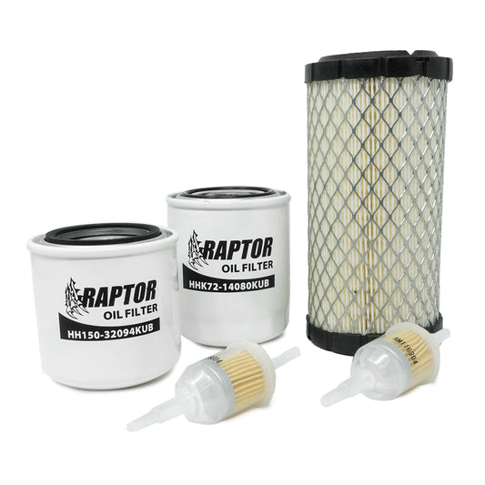 Kit de filtro Raptor para Kubota BX22 BX2200 BX23 BX2660 BX2670