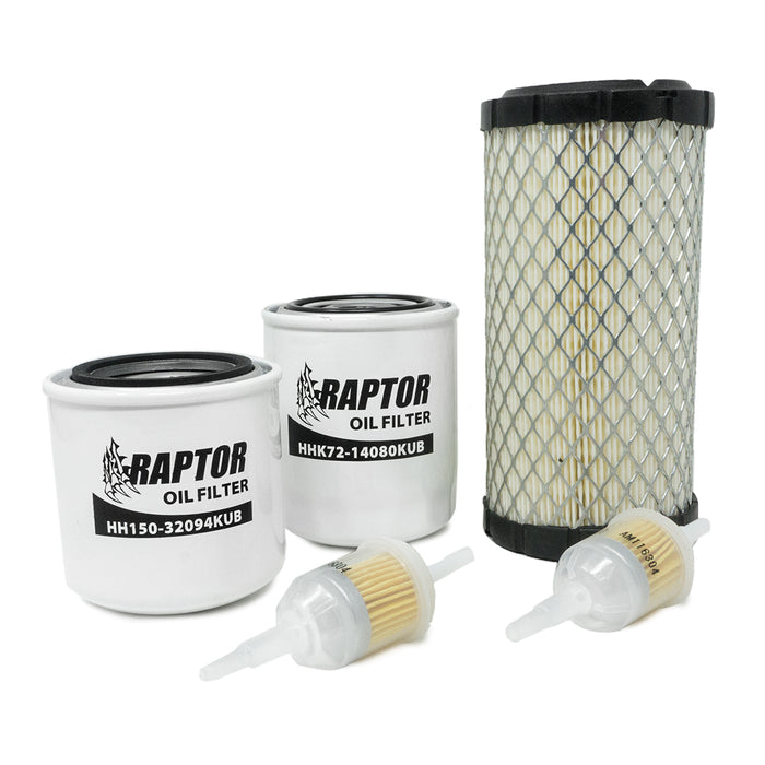 Raptor Filter Kit for Kubota BX22 BX2200 BX23 BX2660 BX2670