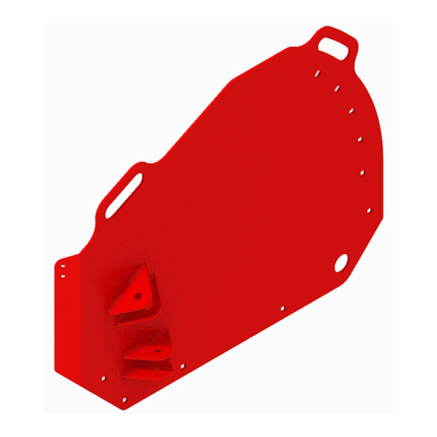 Boss BXP16587-01 Wing Asm,Rh,Skidsteer,Bxp [Weld,Red]