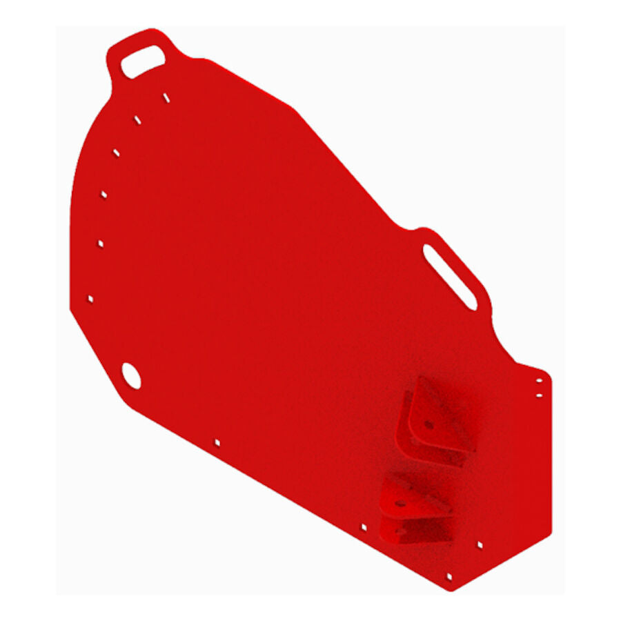 Boss BXP16588-01 Wing Asm,Lh,Skidsteer,Bxp [Weld,Red]