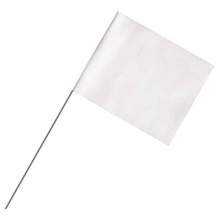 Blackburn 235W-WHITE Bandera de alambre de marcado 2 x 3 x 15 pulgadas.