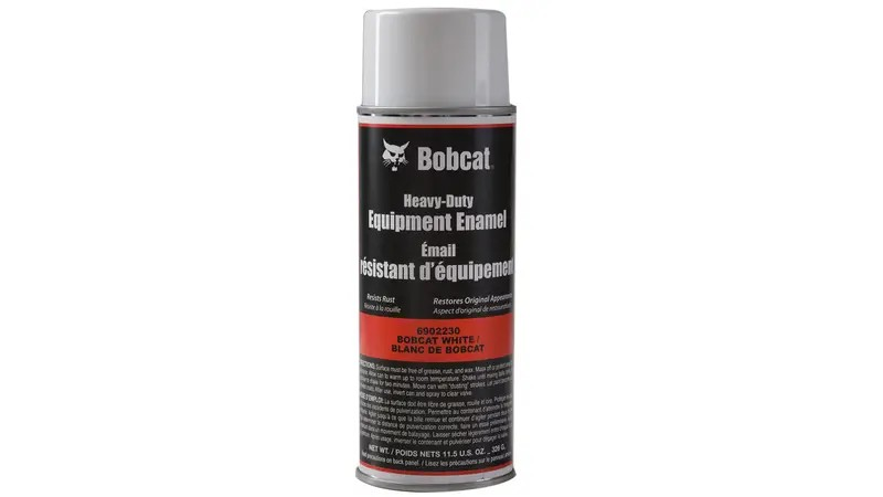 Bobcat 6902230 (Frt) Paint, White Spray Can 6