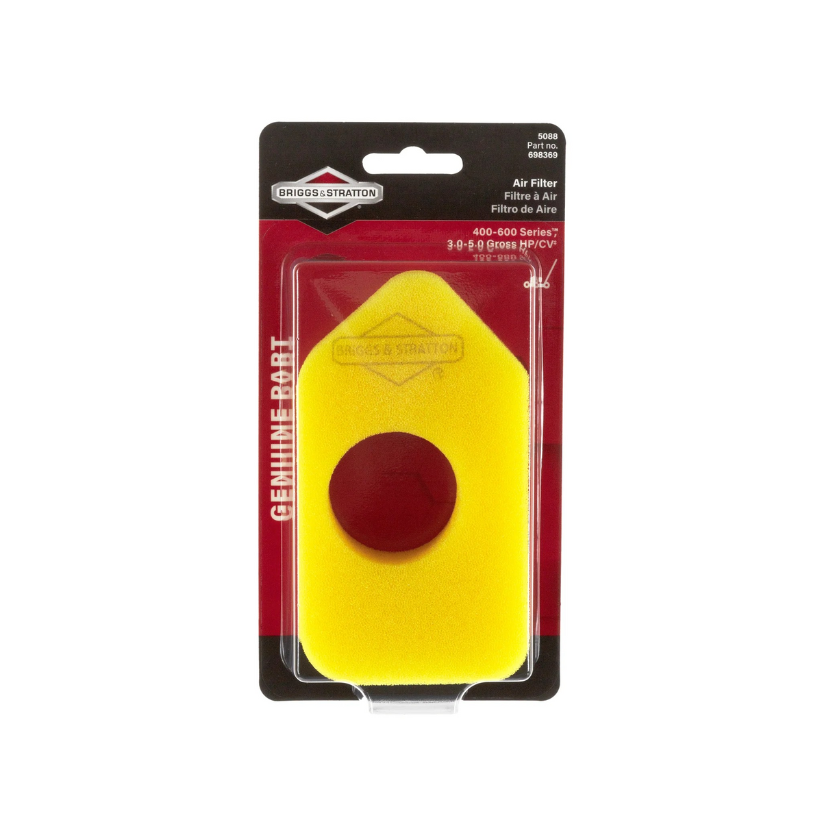 Briggs & Stratton 5088K A/C Foam Filter