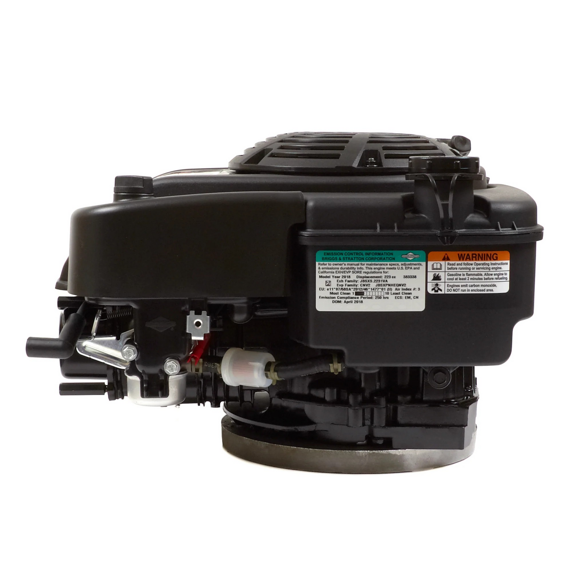 Briggs & Stratton 14D932-0110-F1 Engine 25MM" X 3.156" Vertical Shaft Recoil Start 6.5 HP