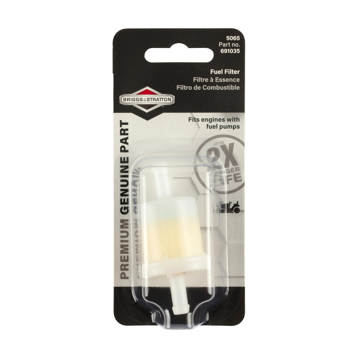 Filtro de combustible Briggs &amp; Stratton 5065K Pro SR