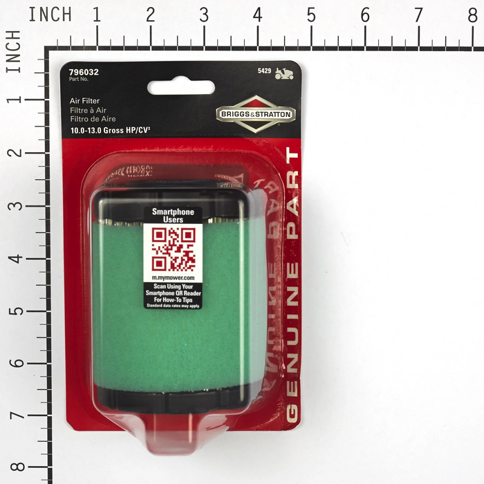 Briggs & Stratton 5429K Air Filter W/ Pre-Cleaner