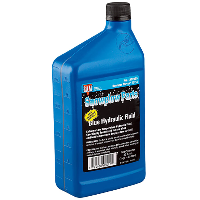 Buyers 1307005 Fluido hidráulico azul de baja temperatura, 1 cuarto de galón.