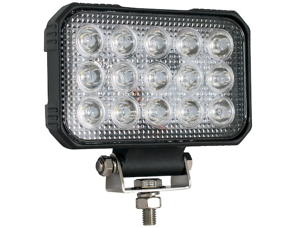 Foco LED rectangular ultra brillante Buyers 1492290 de 6 pulgadas de ancho