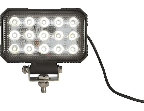 Foco LED rectangular ultra brillante Buyers 1492290 de 6 pulgadas de ancho